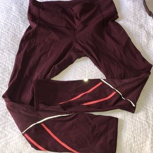 Lululemon leggings size 6 7/8 length good used condition